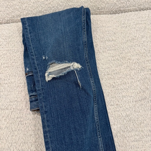 Abercrombie & Fitch Ankle Straight Ultra High Rise Curve Love Jeans - Picture 5 of 5